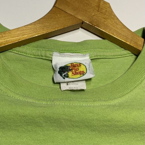 Vintage 90s Bass Pro Shops T Shirt Womens Size Large - Picture 4 of 4